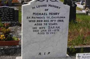 Henry Michael St Patricks St